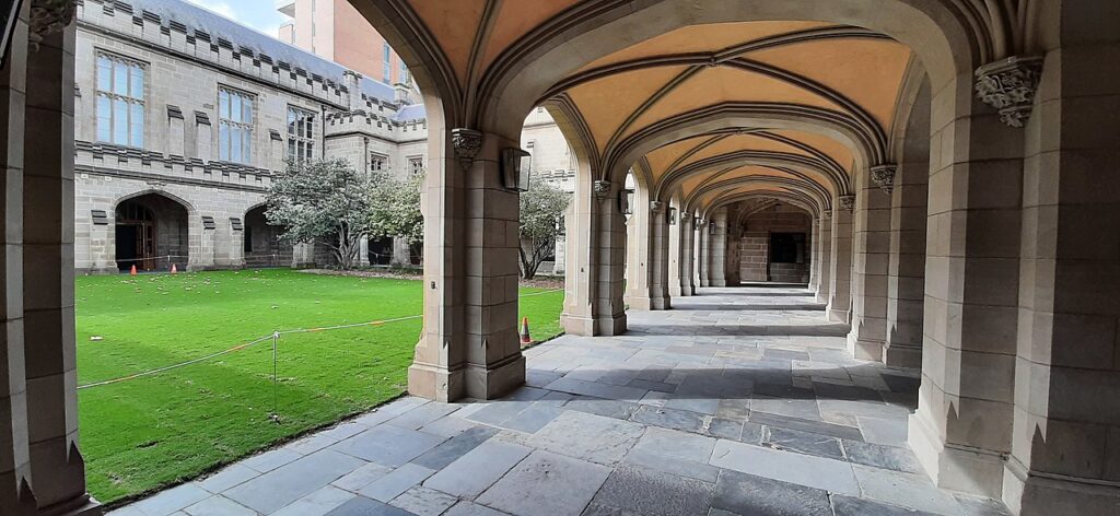 University of Melbourne Campus, Law School Building and Old Quadrangle